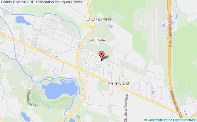 plan association Sabringue Bourg-en-Bresse