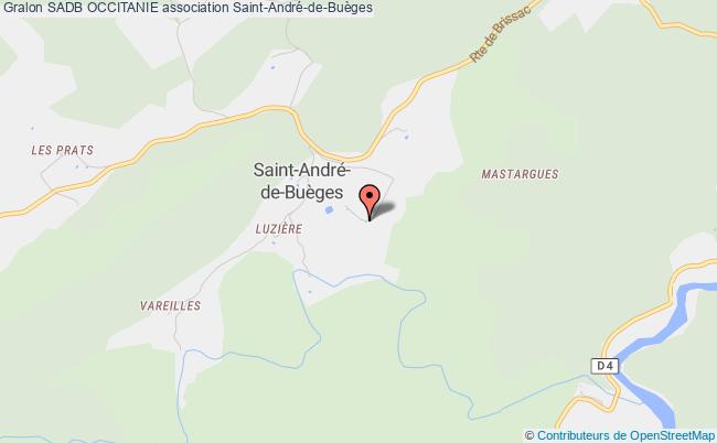 plan association Sadb Occitanie Saint-André-de-Buèges