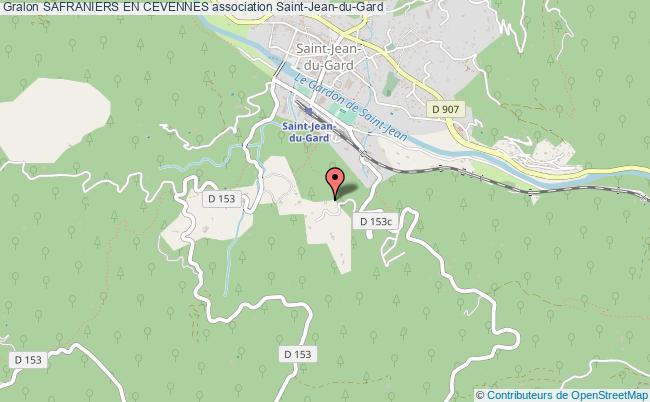 plan association Safraniers En Cevennes Saint-Jean-du-Gard