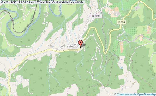 SAHY BERTHELOT RALLYE CAR