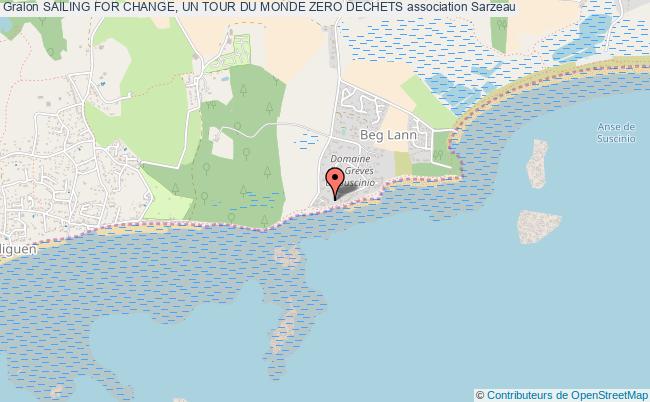 plan association Sailing For Change, Un Tour Du Monde Zero Dechets Sarzeau