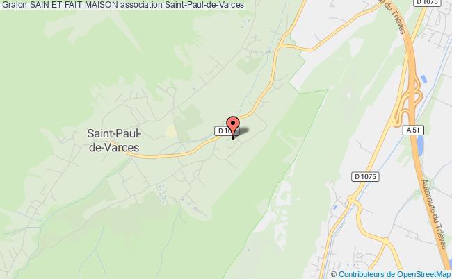 plan association Sain Et Fait Maison Saint-Paul-de-Varces