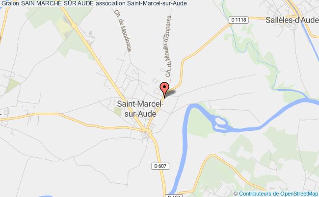 plan association Sain MarchÉ SÛr Aude Saint-Marcel-sur-Aude