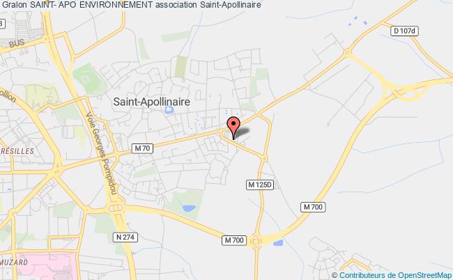 plan association Saint- Apo Environnement Saint-Apollinaire