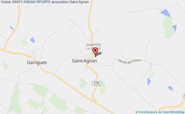 plan association Saint-agnan Sports Saint-Agnan