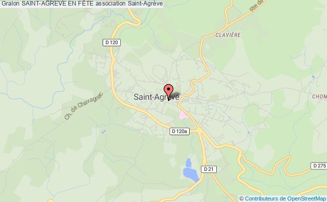plan association Saint-agreve En FÊte Saint-Agrève