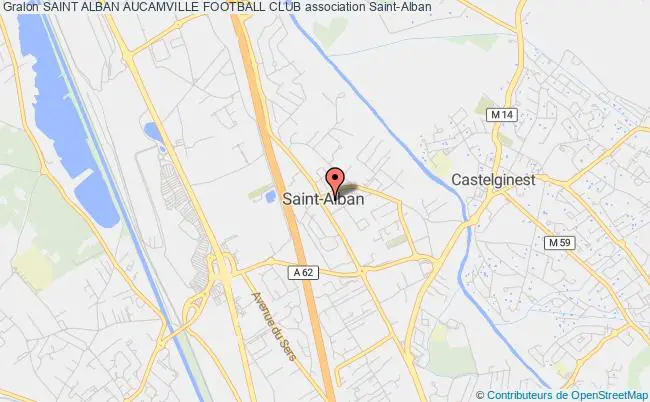 plan association Saint Alban Aucamville Football Club Saint-Alban