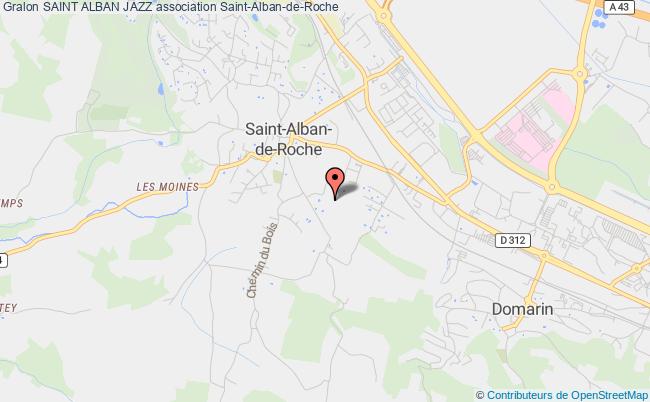 plan association Saint Alban Jazz Saint-Alban-de-Roche