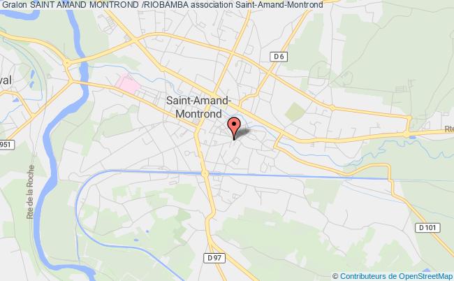 plan association Saint Amand Montrond /riobamba Saint-Amand-Montrond