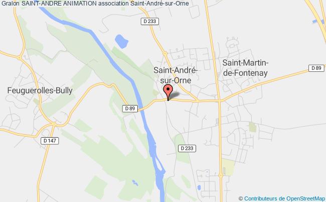 plan association Saint-andre Animation Saint-André-sur-Orne