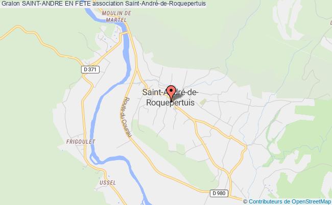 plan association Saint-andre En Fete Saint-André-de-Roquepertuis