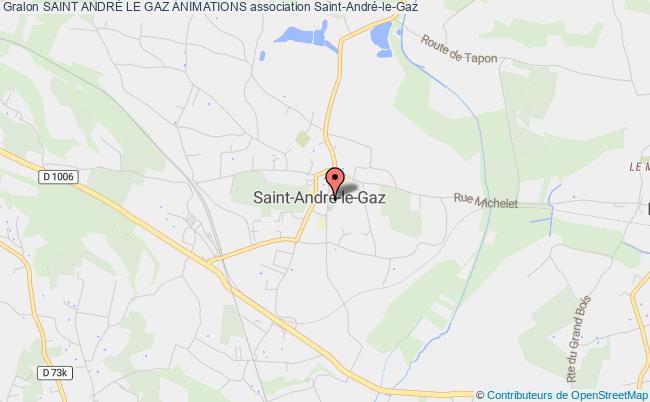 plan association Saint AndrÉ Le Gaz Animations Saint-André-le-Gaz