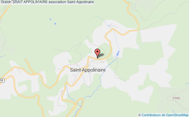 plan association Saint Appolin'airs Saint-Appolinaire