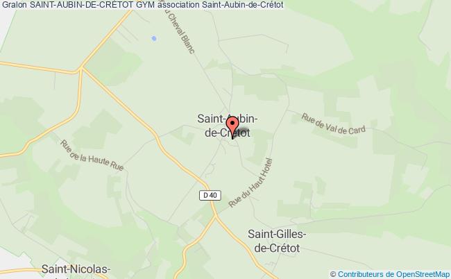 plan association Saint-aubin-de-crÉtot Gym Saint-Aubin-de-Crétot