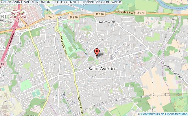 plan association Saint-avertin Union Et Citoyennete Saint-Avertin