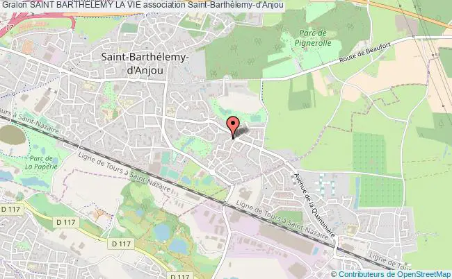 plan association Saint Barthelemy La Vie Saint-Barthélemy-d'Anjou