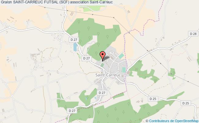 plan association Saint-carreuc Futsal (scf) Saint-Carreuc