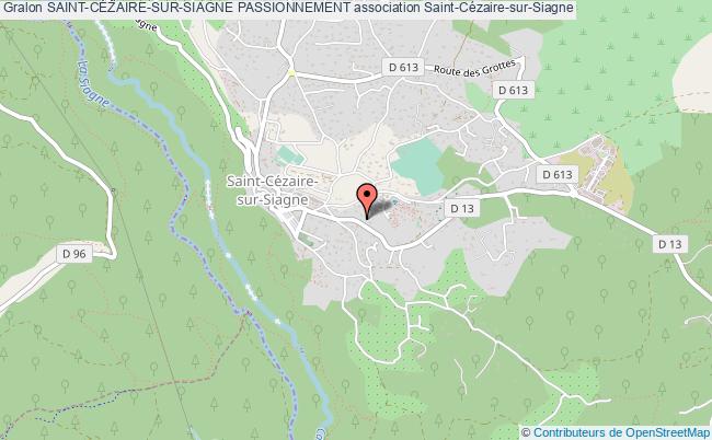 plan association Saint-cÉzaire-sur-siagne Passionnement Saint-Cézaire-sur-Siagne