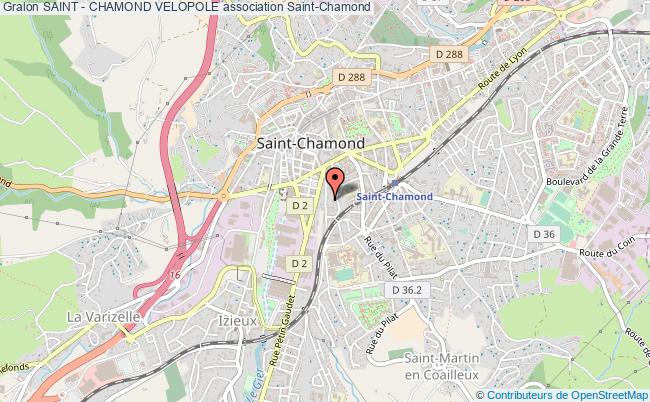 plan association Saint - Chamond Velopole Saint-Chamond