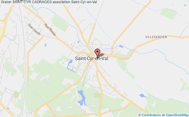 plan association Saint Cyr Cadrages Saint-Cyr-en-Val