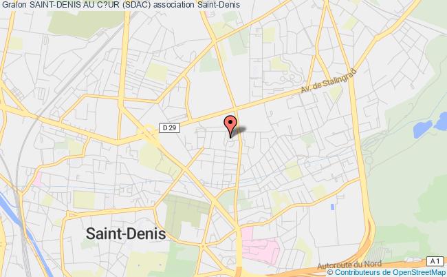 plan association Saint-denis Au C?ur (sdac) Saint-Denis