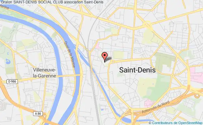 plan association Saint-denis Social Club Saint-Denis