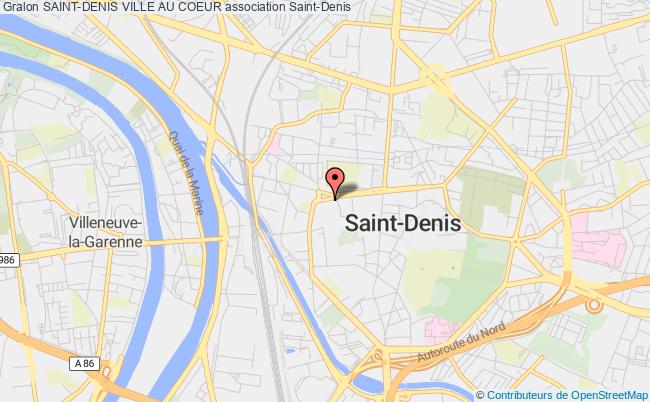 plan association Saint-denis Ville Au Coeur Saint-Denis