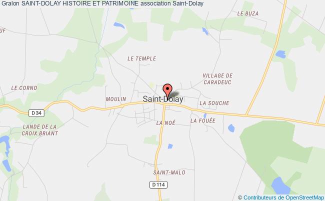 plan association Saint-dolay Histoire Et Patrimoine Saint-Dolay