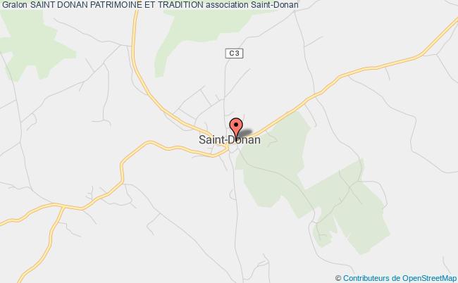 plan association Saint Donan Patrimoine Et Tradition Saint-Donan
