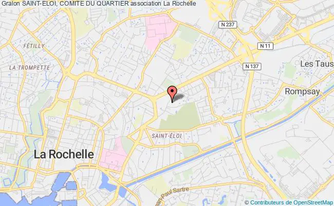 plan association Saint-eloi, Comite Du Quartier La    Rochelle