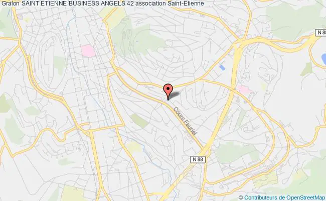 plan association Saint Etienne Business Angels 42 Saint-Étienne