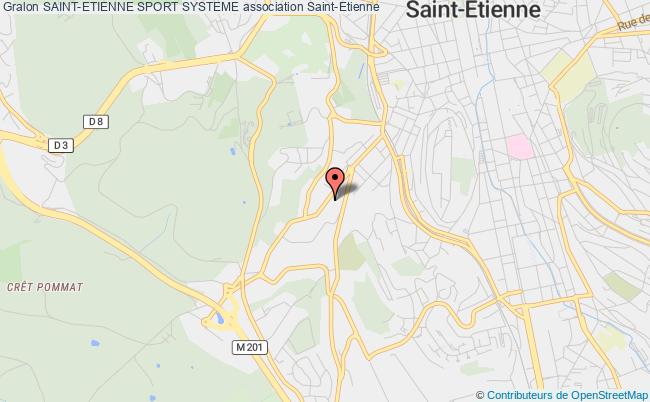 plan association Saint-etienne Sport Systeme Saint-Étienne