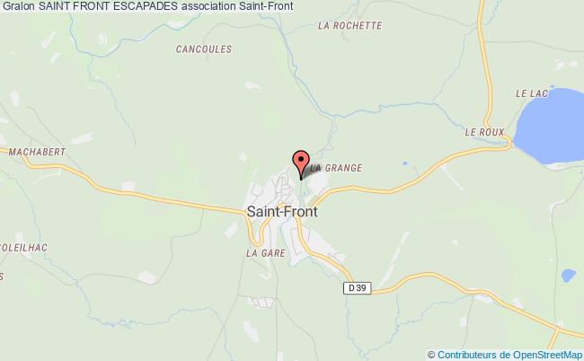 plan association Saint Front Escapades Saint-Front