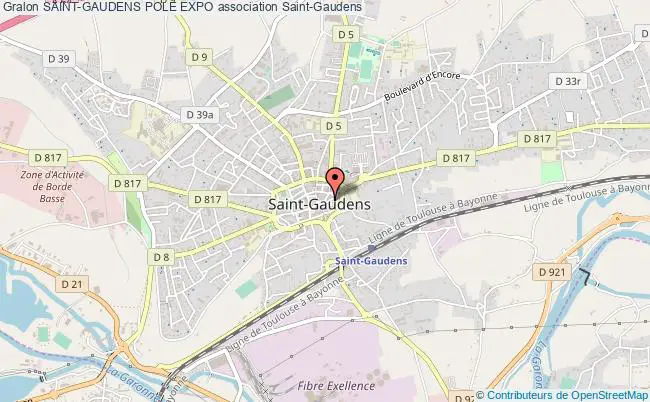 plan association Saint-gaudens Pole Expo Saint-Gaudens
