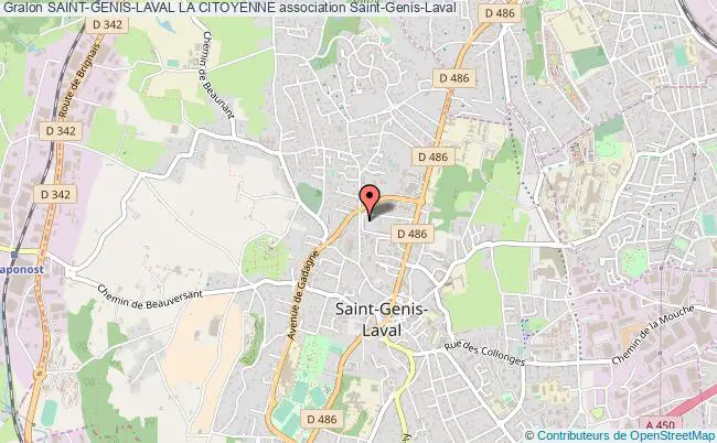 plan association Saint-genis-laval La Citoyenne Saint-Genis-Laval