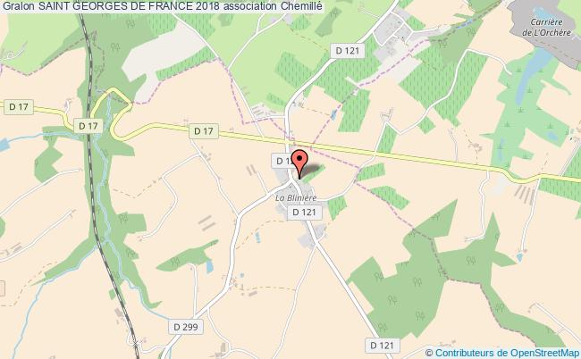 plan association Saint Georges De France 2018 Chemillé-en-Anjou