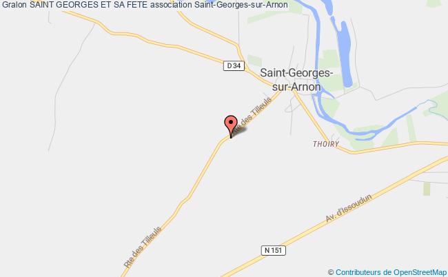 plan association Saint Georges Et Sa Fete Saint-Georges-sur-Arnon