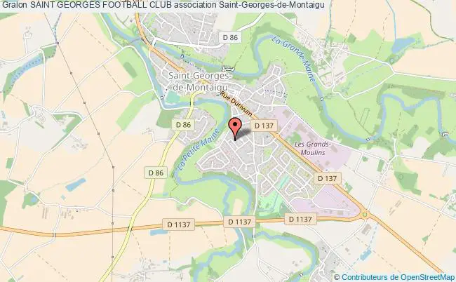 plan association Saint Georges Football Club Saint-Georges-de-Montaigu