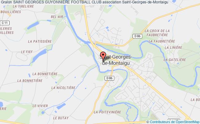 plan association Saint Georges GuyonniÈre Football Club Saint-Georges-de-Montaigu