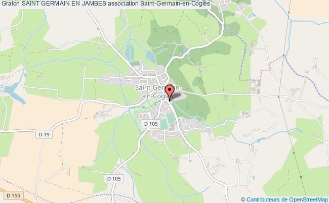 plan association Saint Germain En Jambes Saint-Germain-en-Coglès