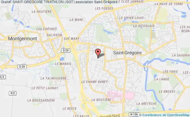 plan association Saint-gregoire Triathlon (sgt) Saint-Grégoire