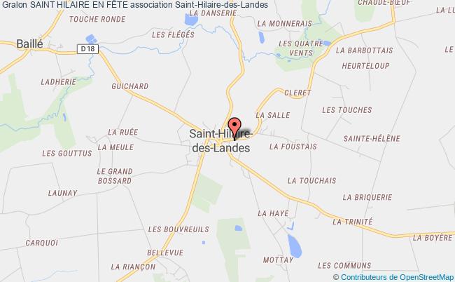 plan association Saint Hilaire En FÊte Saint-Hilaire-des-Landes
