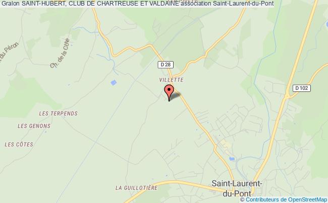 plan association Saint-hubert, Club De Chartreuse Et Valdaine Saint-Laurent-du-Pont