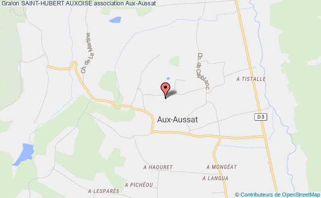 plan association Saint-hubert Auxoise Aux-Aussat