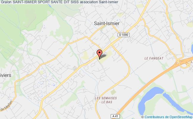 plan association Saint-ismier Sport SantÉ Dit Siss Saint-Ismier
