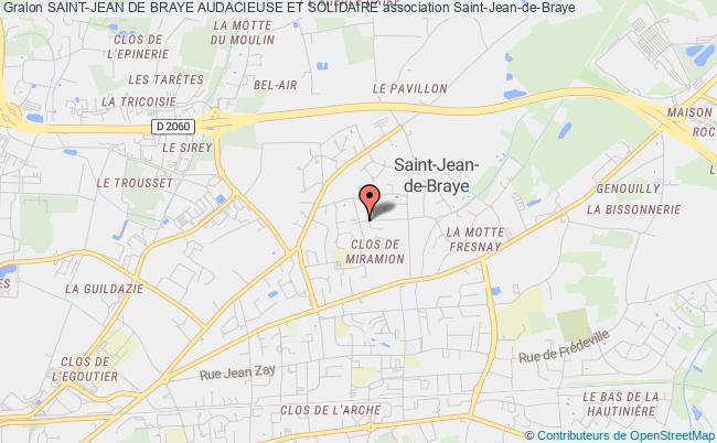 plan association Saint-jean De Braye Audacieuse Et Solidaire Saint-Jean-de-Braye