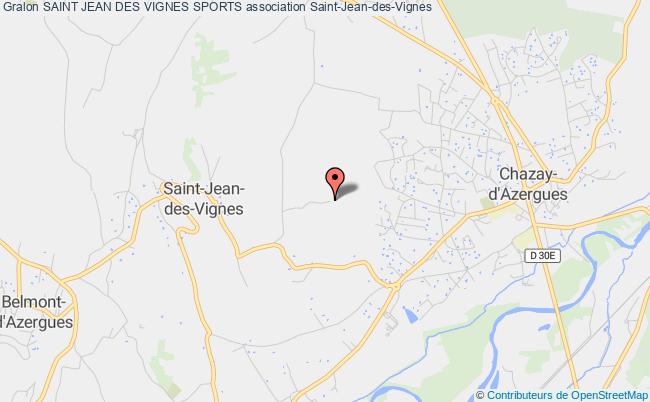 plan association Saint Jean Des Vignes Sports Saint-Jean-des-Vignes