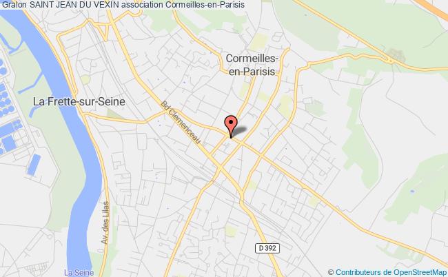 plan association Saint Jean Du Vexin Cormeilles-en-Parisis