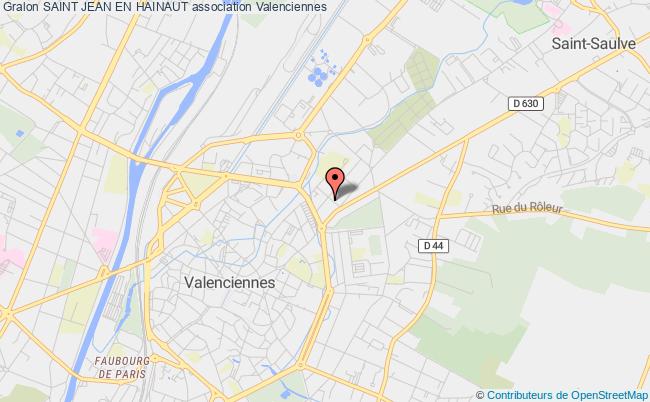 plan association Saint Jean En Hainaut Valenciennes