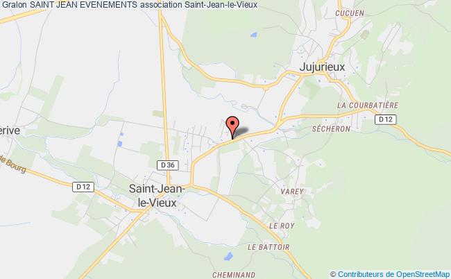 plan association Saint Jean Evenements Saint-Jean-le-Vieux